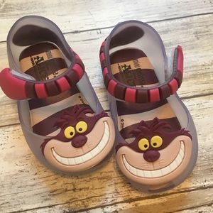 New Mini Melissa Clear Cheshire Cat Maryjanes